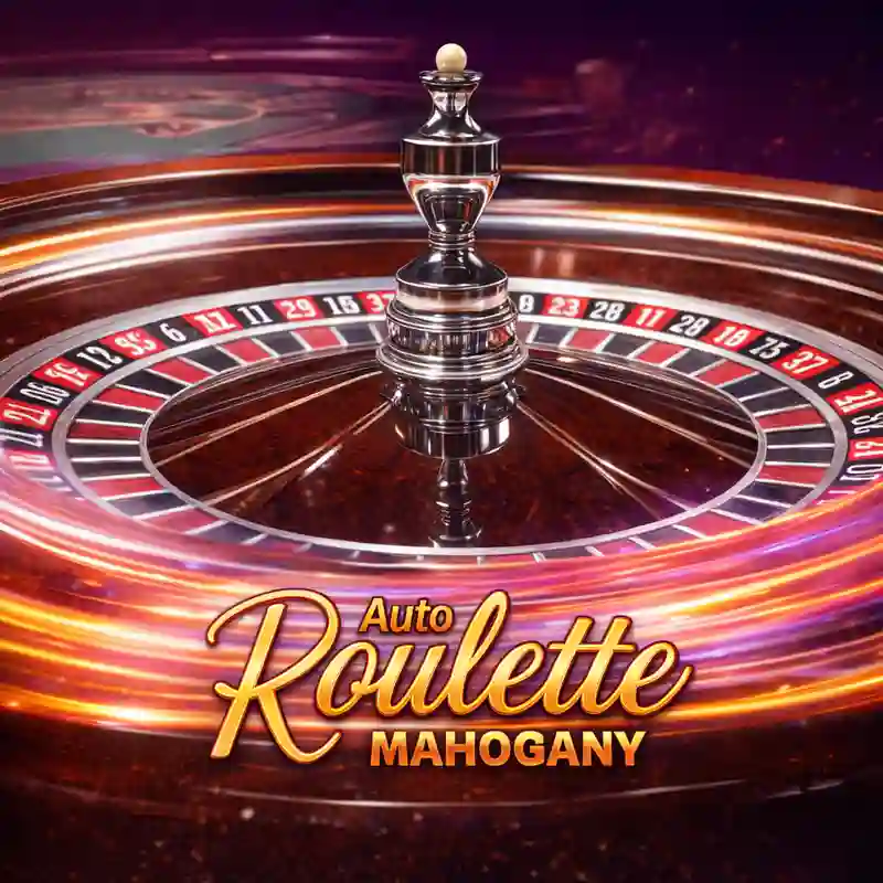 Mahogany Auto Roulette casino game interface phbet